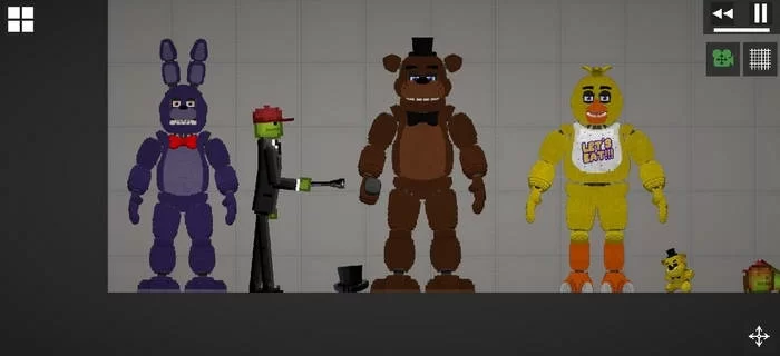 FNAF — аниматроники и предметы