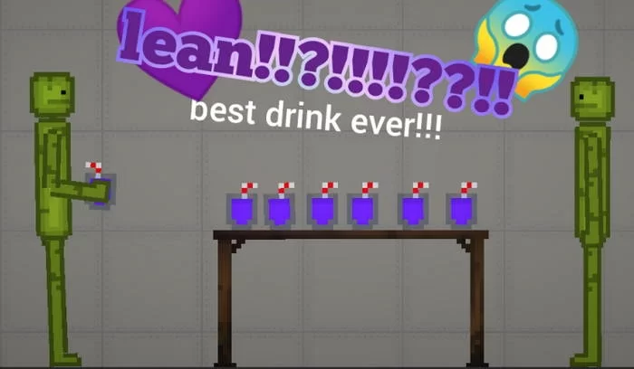 Lean Drink – коктейль с трубочкой