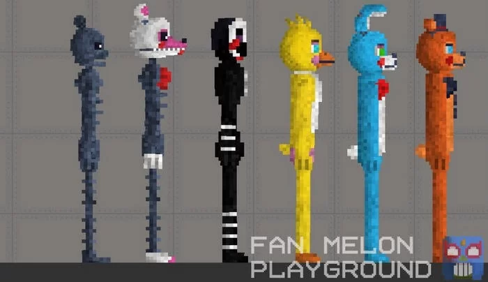 Большой мод-пак игре «FNAF 2»