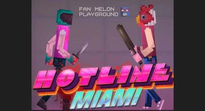 Пак на тему игры Hotline Miami