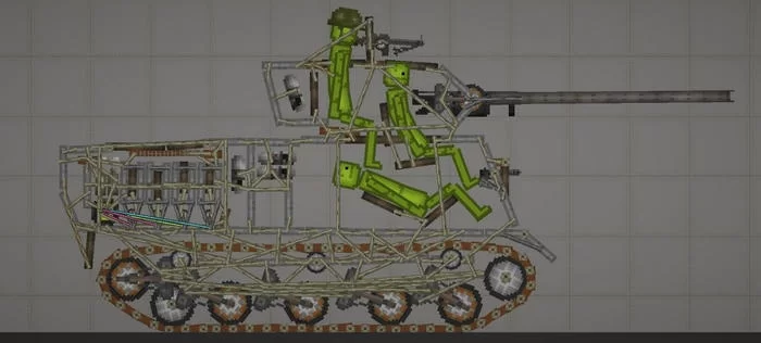 T28 prototype для Мелон Плейграунд / Постройки на People Playground