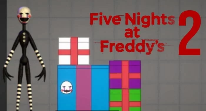 Коробки из Five Nights at Freddy’s 2